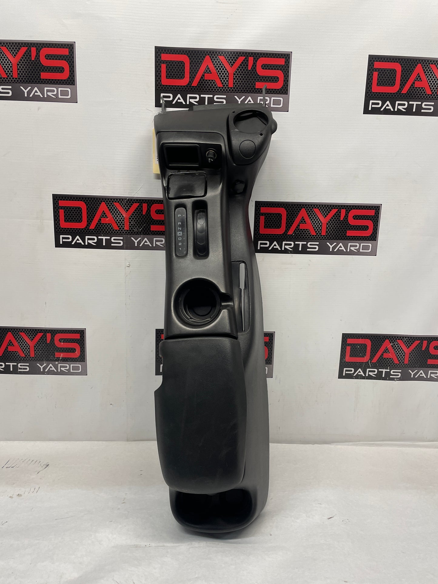 2002 Chevy Camaro Z28 Complete Center Console Arm Rest Assembly Black Ebony OEM - Day's Parts Yard
