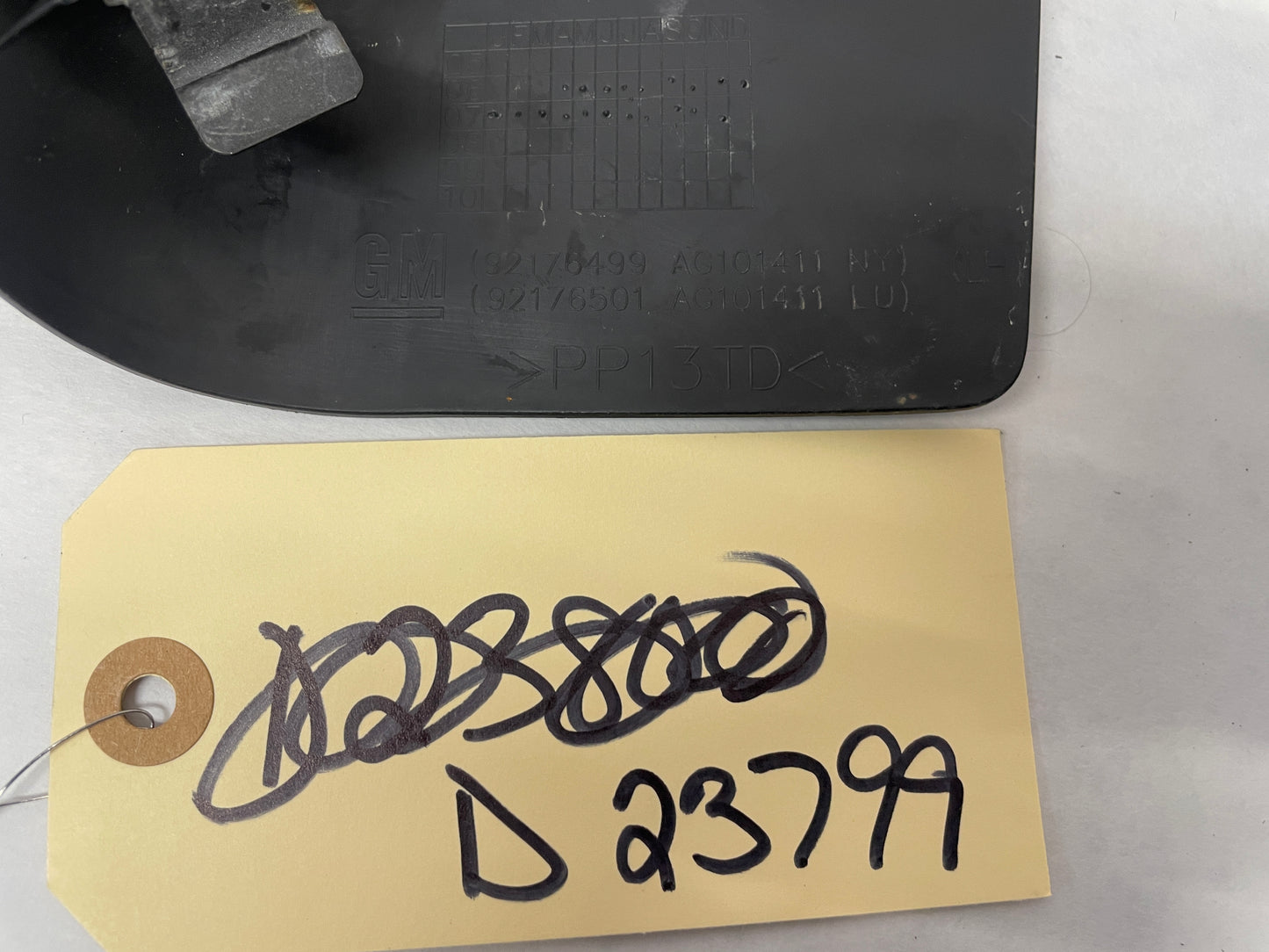 2008 Pontiac G8 GT LH Driver Front Seat Rear Inner Track Trim Frame Cover OEM