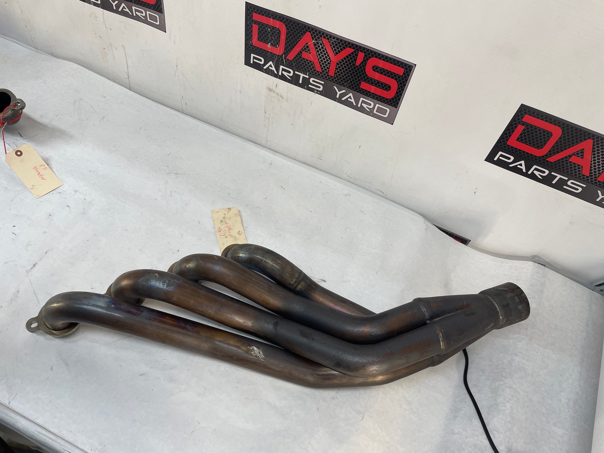 2009 Cadillac CTS-V Sedan Stainless Steel Long Tube Headers & Off Road X Pipe - Day's Parts Yard