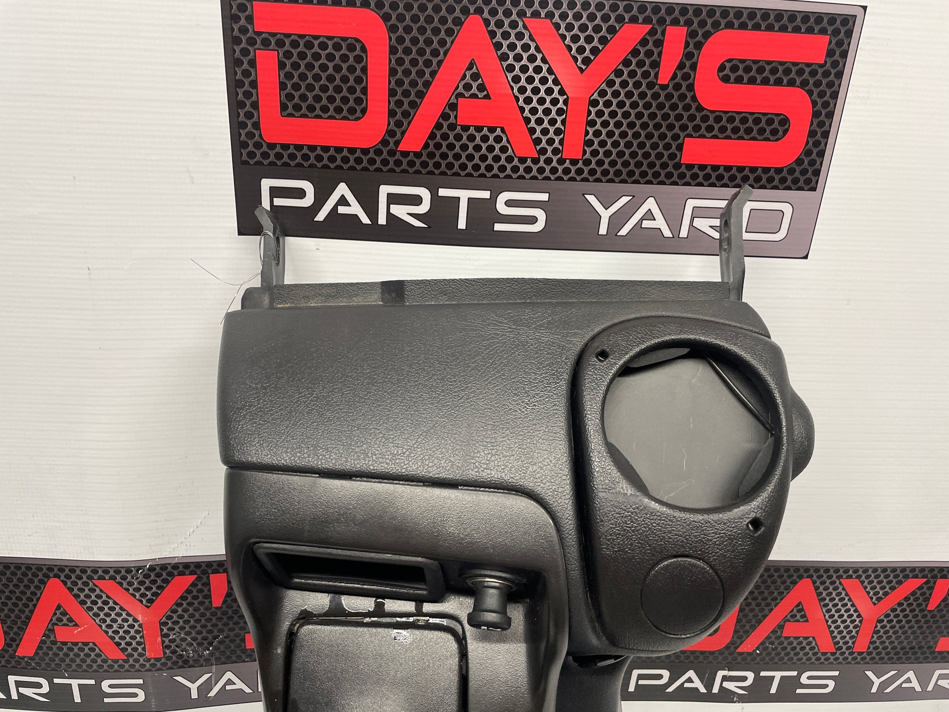 2002 Chevy Camaro Z28 Complete Center Console Arm Rest Assembly Black Ebony OEM - Day's Parts Yard