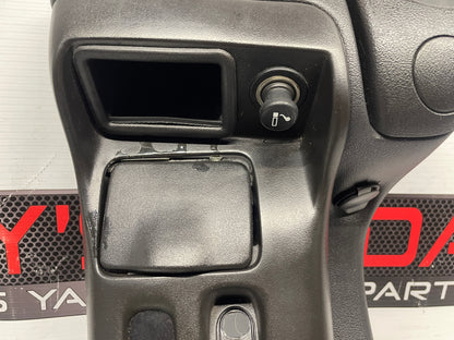 2002 Chevy Camaro Z28 Complete Center Console Arm Rest Assembly Black Ebony OEM - Day's Parts Yard