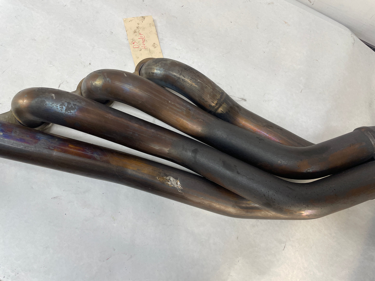 2009 Cadillac CTS-V Sedan Stainless Steel Long Tube Headers & Off Road X Pipe - Day's Parts Yard