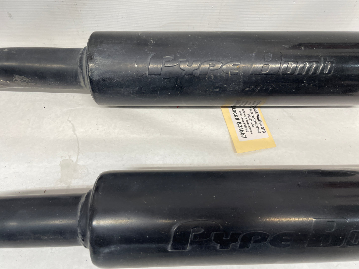 2006 Pontiac GTO Pype Bomb Axle Back Exhaust - Day's Parts Yard
