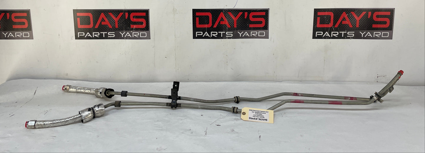2018 Chevy Camaro ZL1 Rear End Rearend Differential Cooler Lines  OEM
