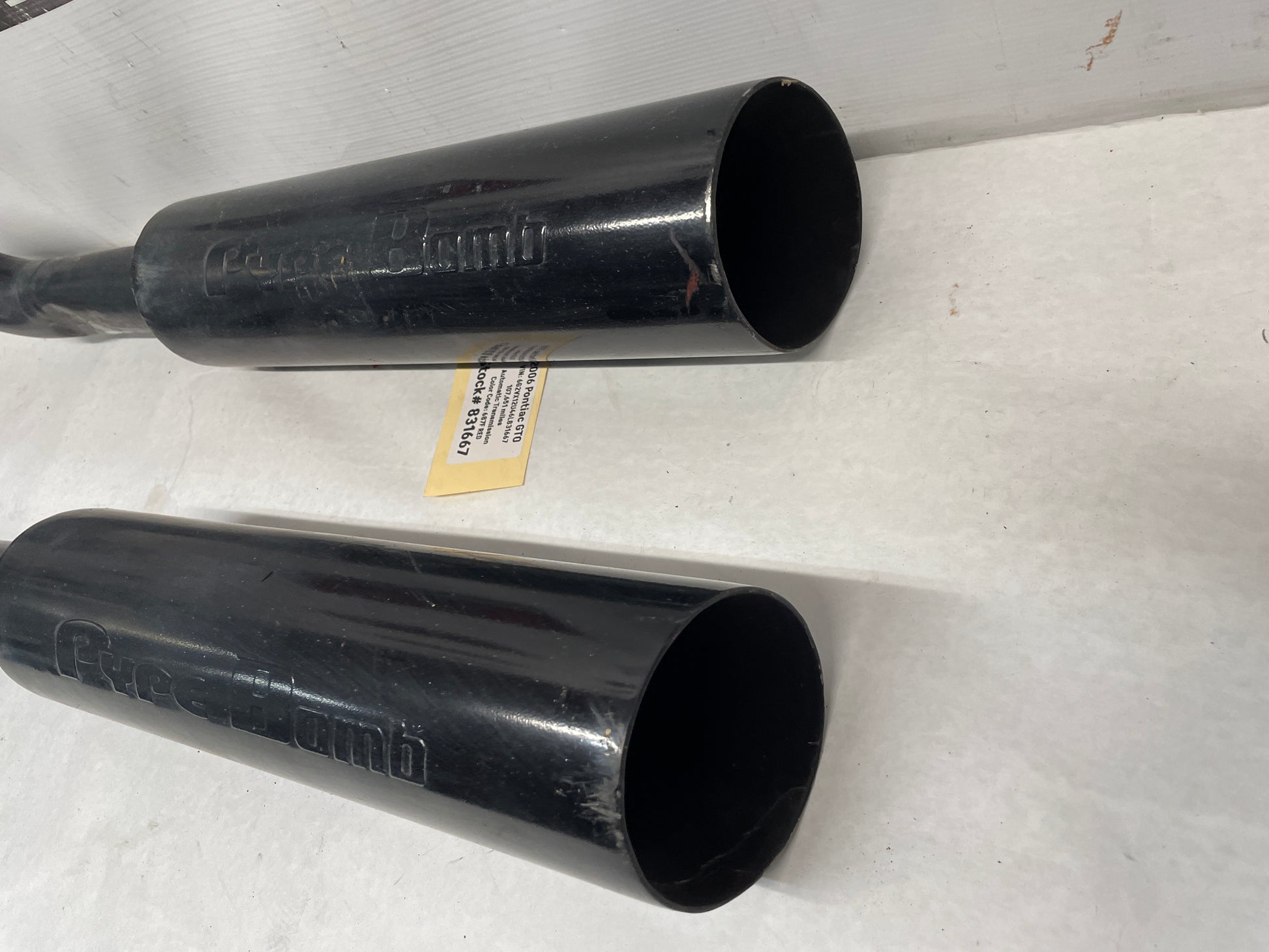 2006 Pontiac GTO Pype Bomb Axle Back Exhaust - Day's Parts Yard