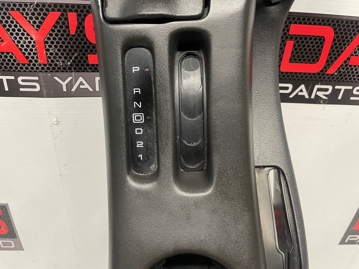 2002 Chevy Camaro Z28 Complete Center Console Arm Rest Assembly Black Ebony OEM - Day's Parts Yard
