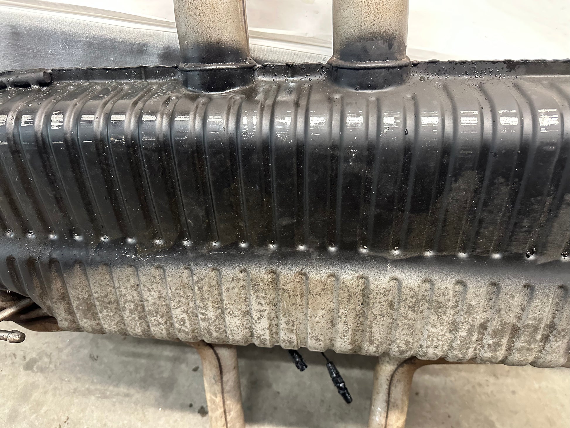 2011 Cadillac CTS-V Coupe Factory Muffler w/ Aftermarket Cut Outs - Day's Parts Yard