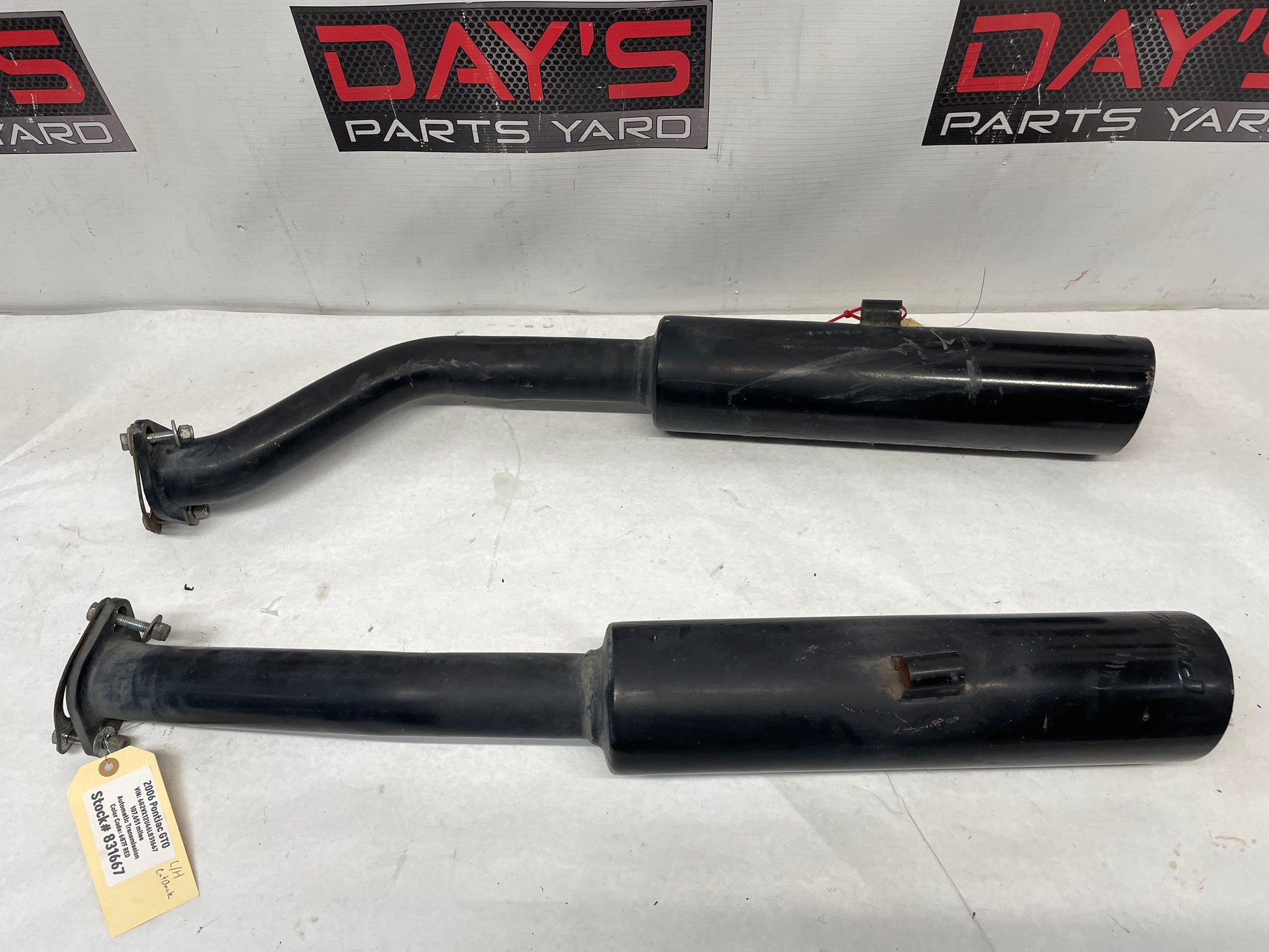 2006 Pontiac GTO Pype Bomb Axle Back Exhaust - Day's Parts Yard