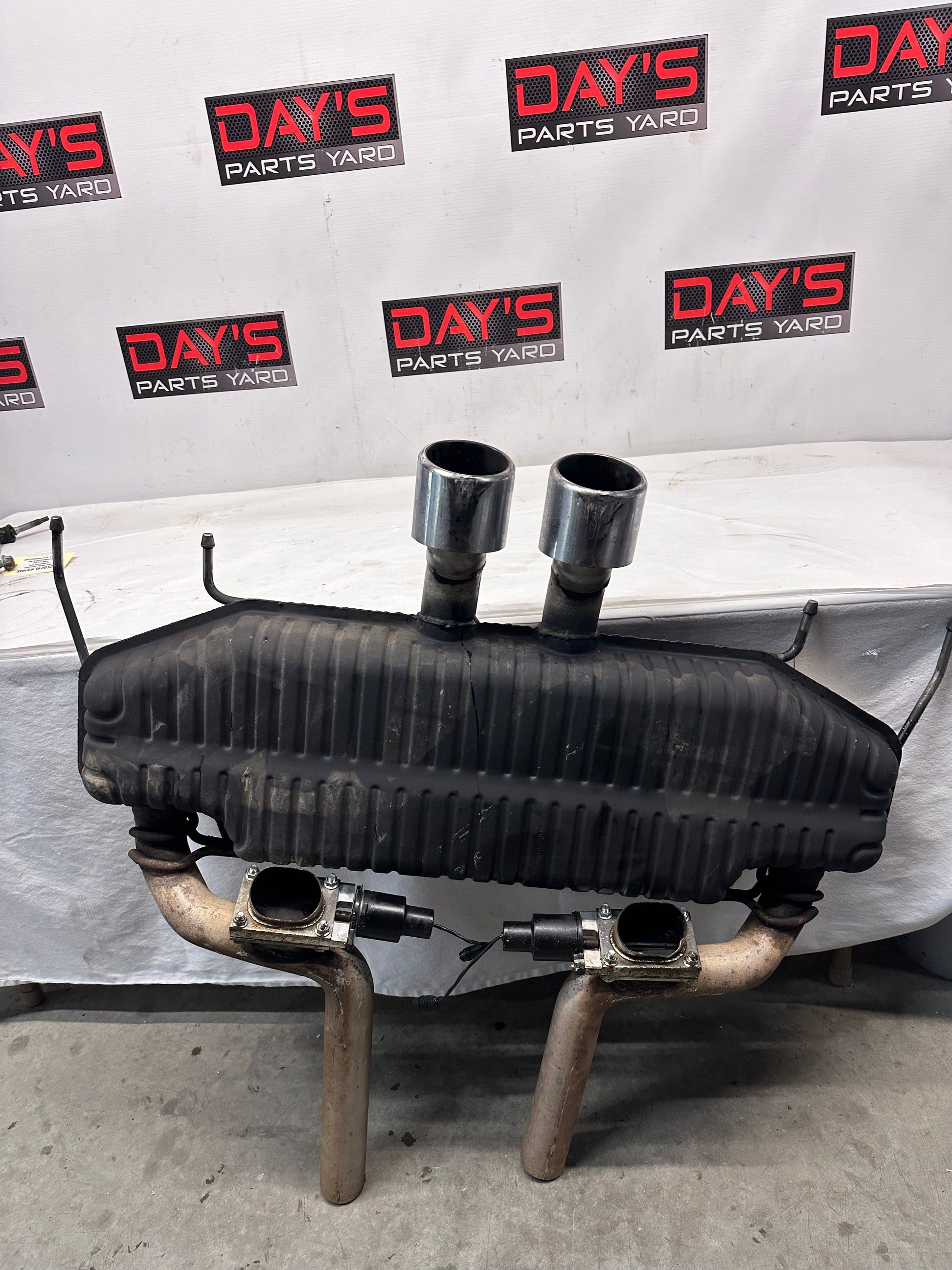 2011 Cadillac CTS-V Coupe Factory Muffler w/ Aftermarket Cut Outs - Day's Parts Yard