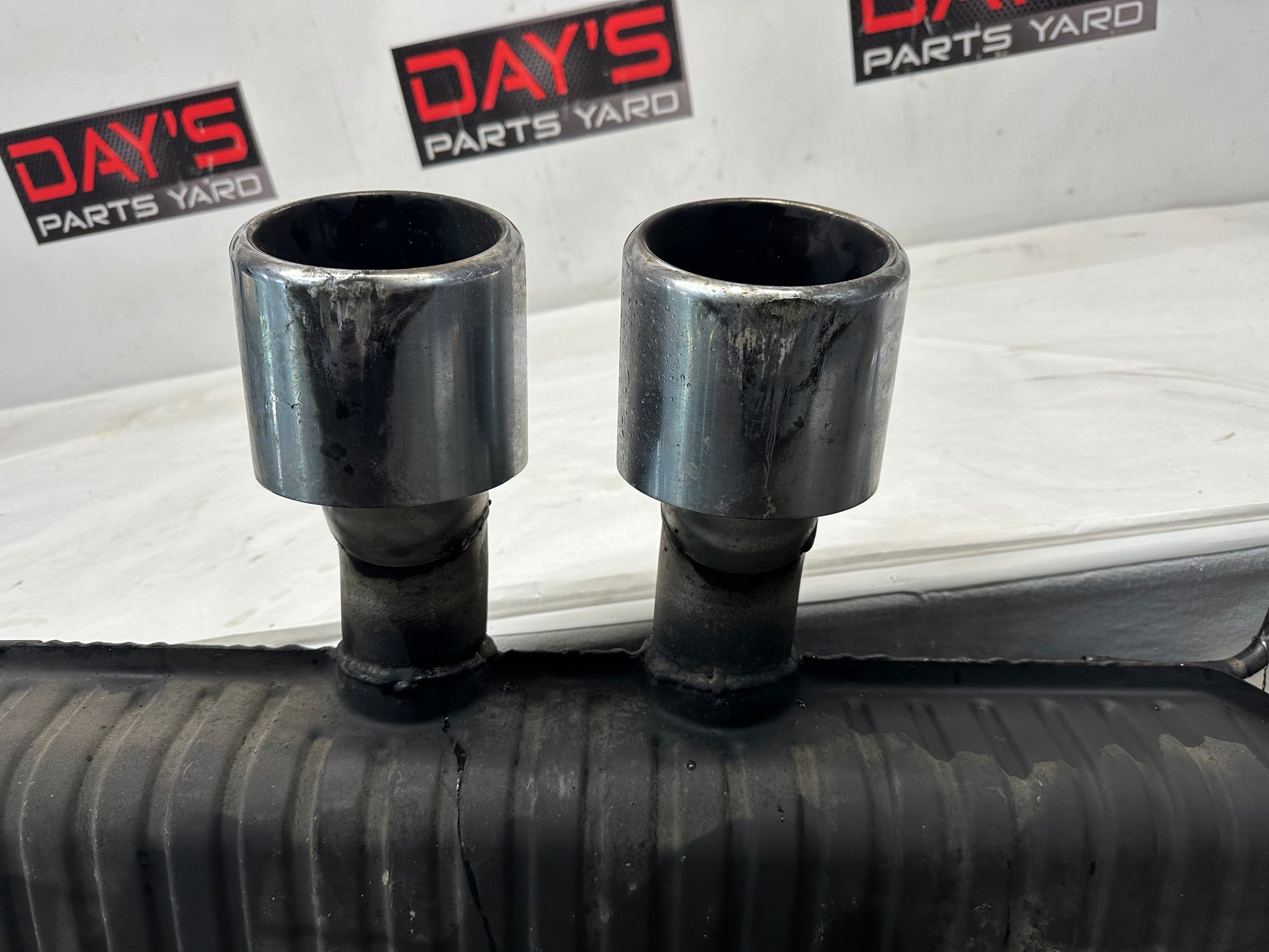 2011 Cadillac CTS-V Coupe Factory Muffler w/ Aftermarket Cut Outs - Day's Parts Yard