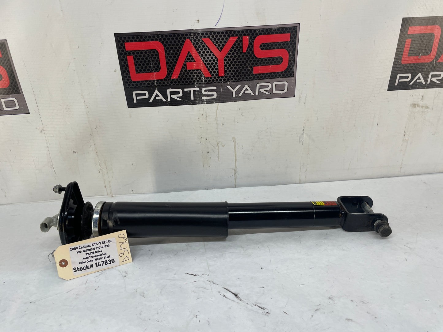 2009 Cadillac CTS-V LH Driver Rear Suspension Shock Strut Absorber Magnetic Ride - Day's Parts Yard