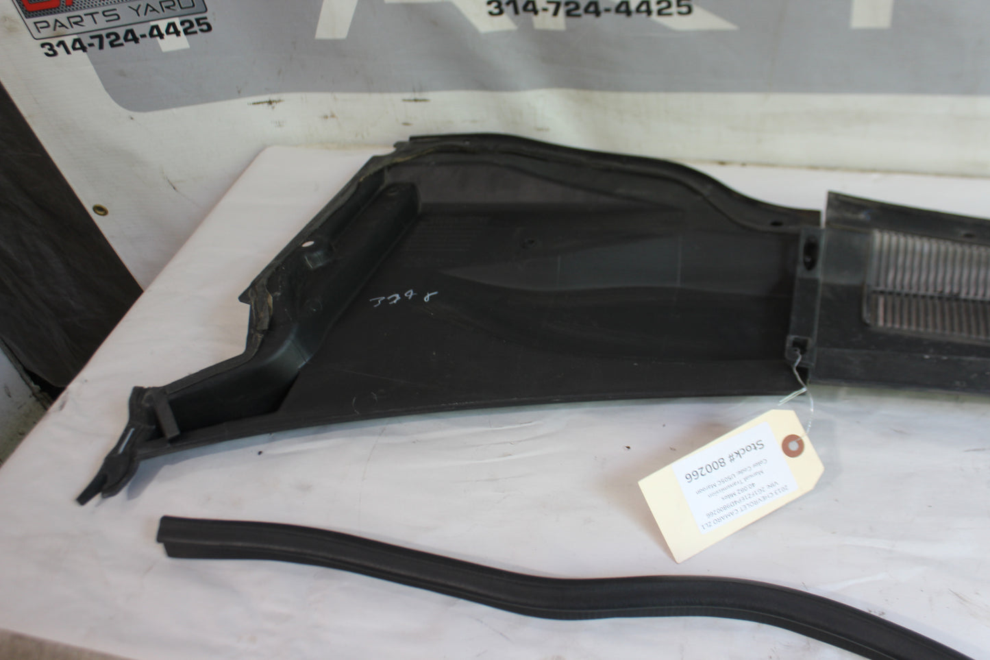 2013 Chevy Camaro ZL1 Windshield Wiper Cowl OEM
