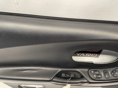 2004 Chevy C5 Corvette LH Driver Interior Door Panel w/ Window Switches OEM - Day's Parts Yard