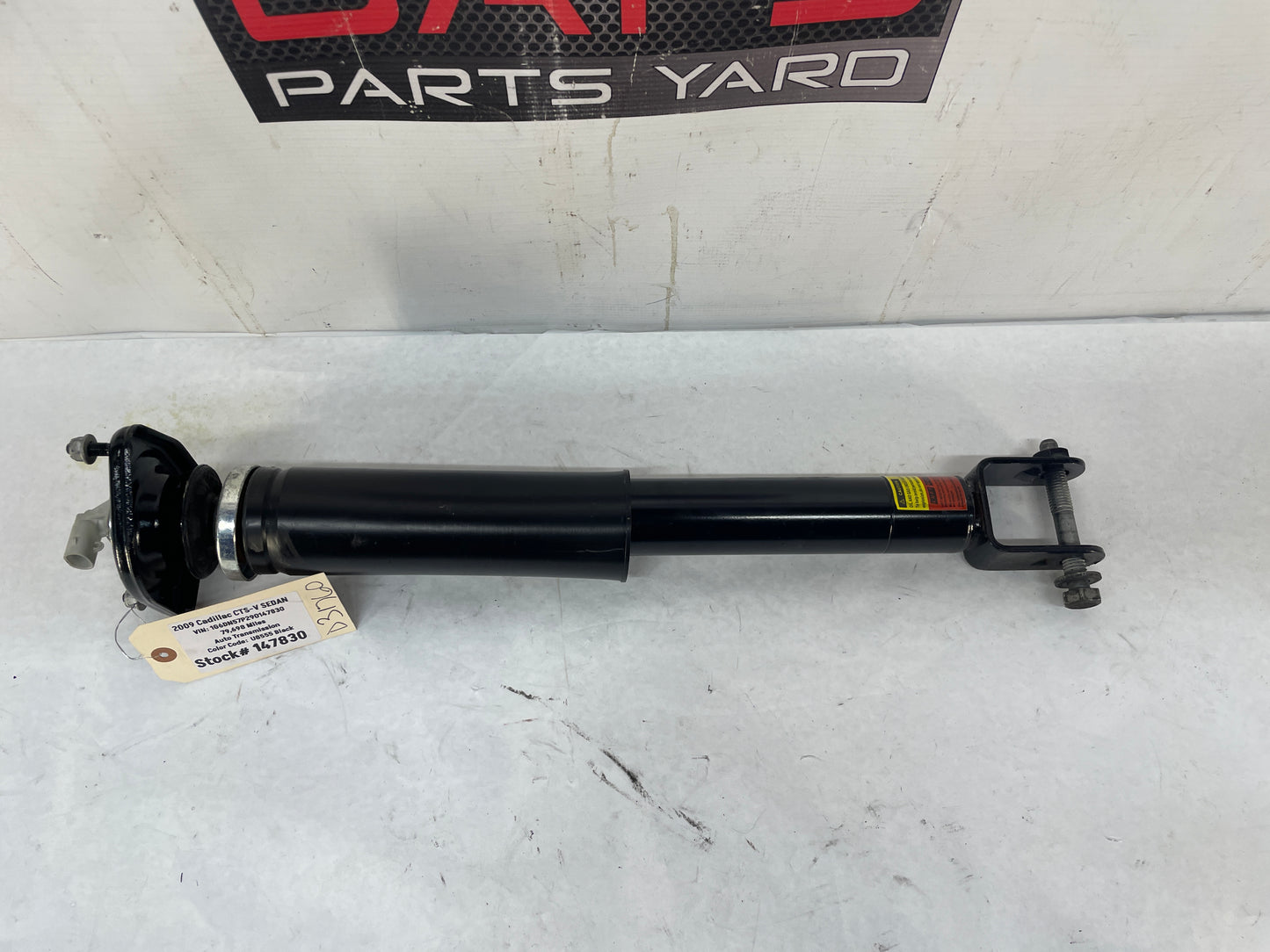 2009 Cadillac CTS-V LH Driver Rear Suspension Shock Strut Absorber Magnetic Ride - Day's Parts Yard