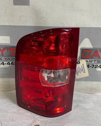 2011 Chevy Silverado 1500 2WD LH Driver Tail Light Taillight Lamp OEM