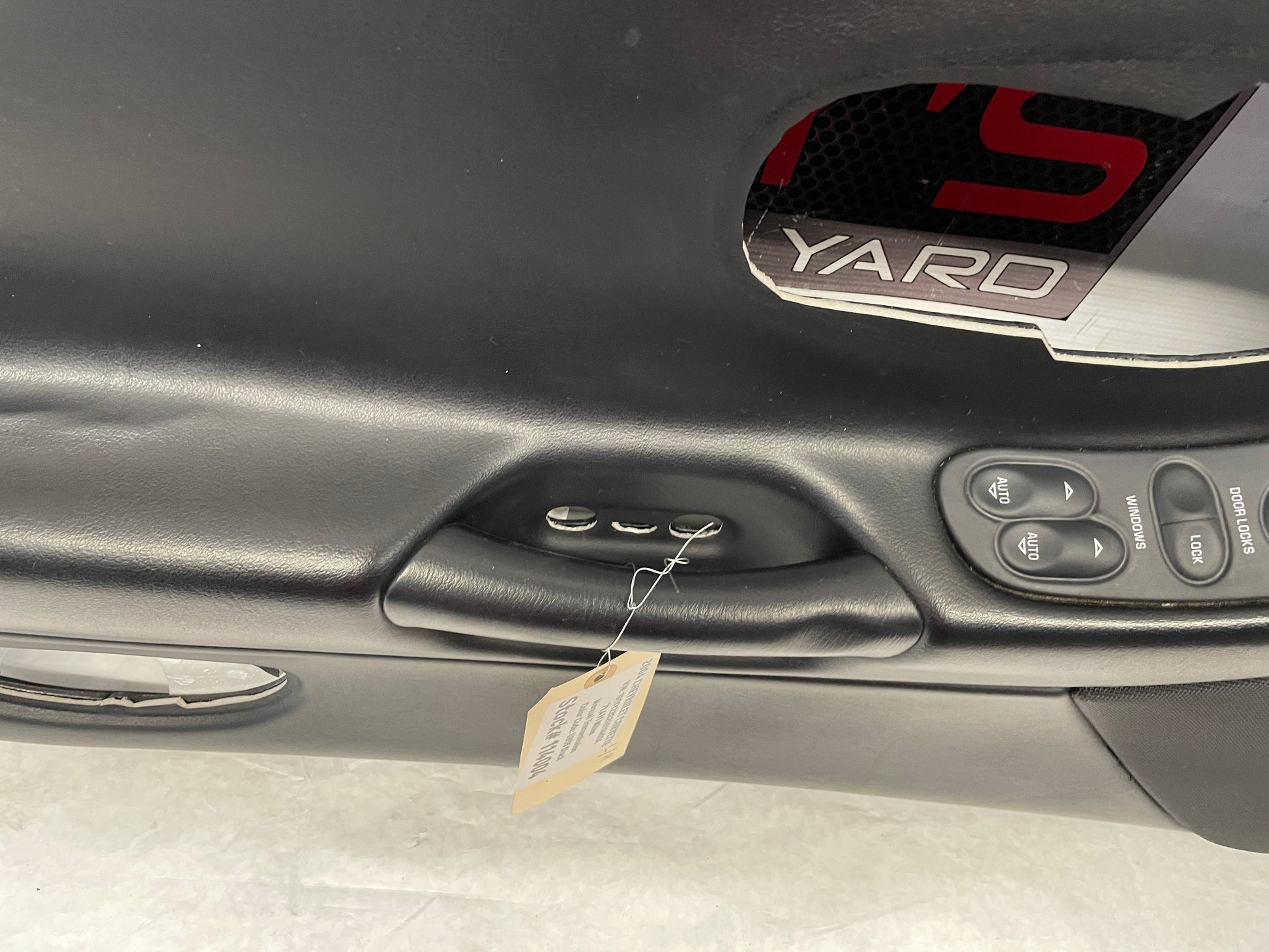 2004 Chevy C5 Corvette LH Driver Interior Door Panel w/ Window Switches OEM - Day's Parts Yard