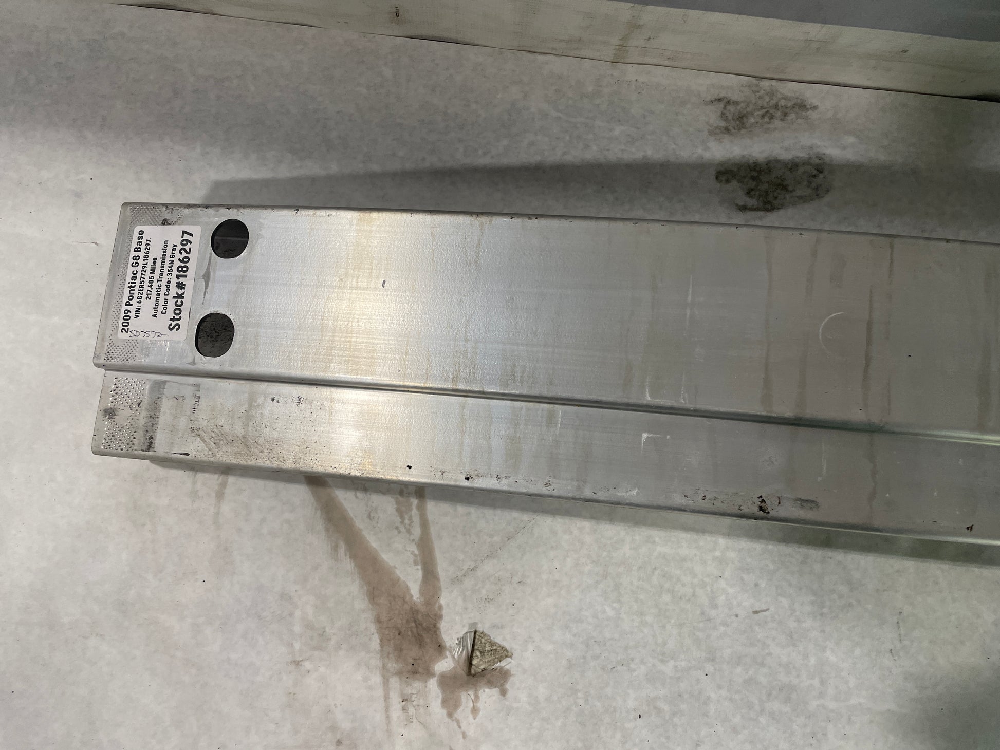 2016 Chevy SS Sedan Rear Bumper Reinforcement Bar OEM - Day's Parts Yard