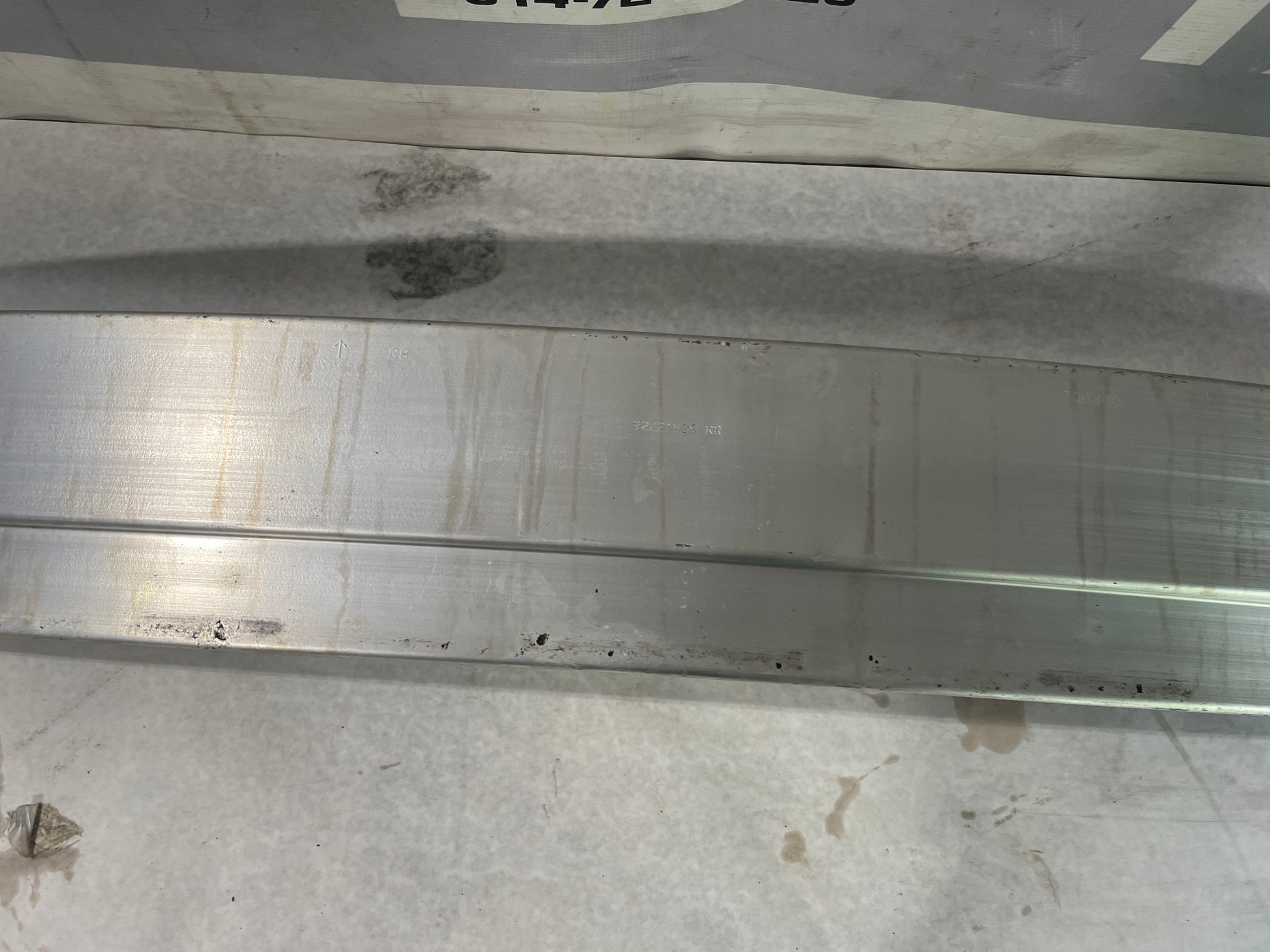 2016 Chevy SS Sedan Rear Bumper Reinforcement Bar OEM - Day's Parts Yard