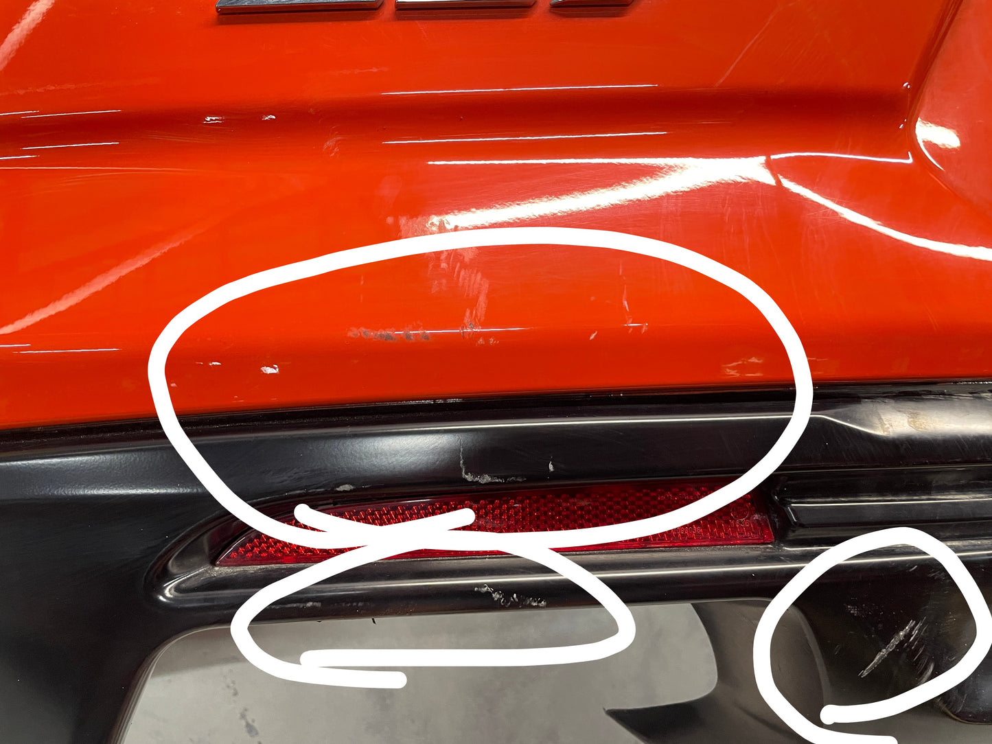 2019 Chevy Camaro ZL1 1LE Complete Rear Bumper Cover OEM