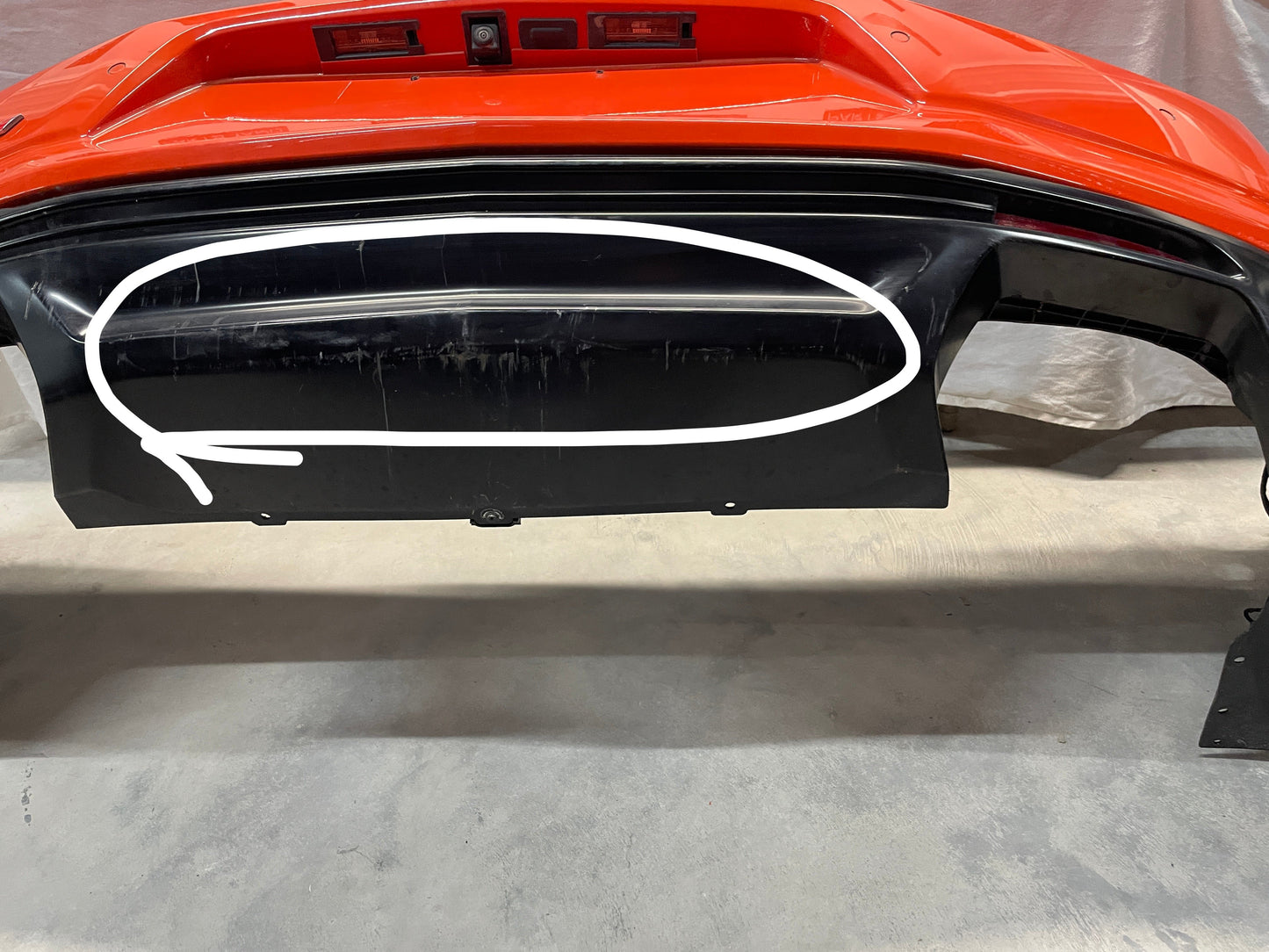 2019 Chevy Camaro ZL1 1LE Complete Rear Bumper Cover OEM