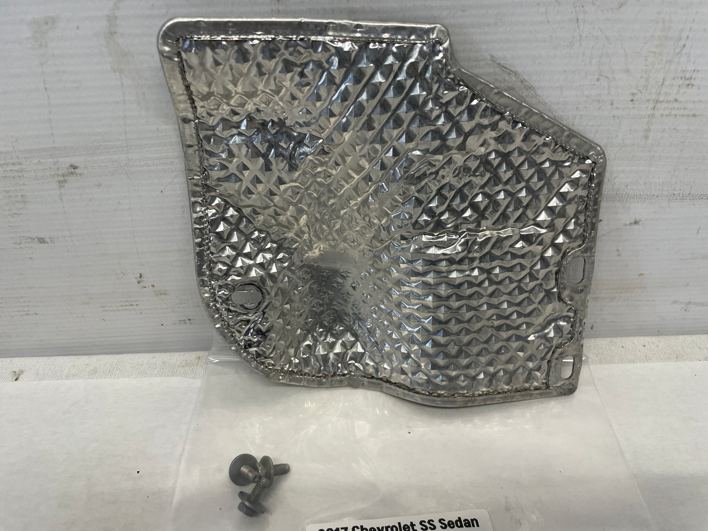2017 Chevy SS Sedan Engine Motor Starter Heat Shield OEM