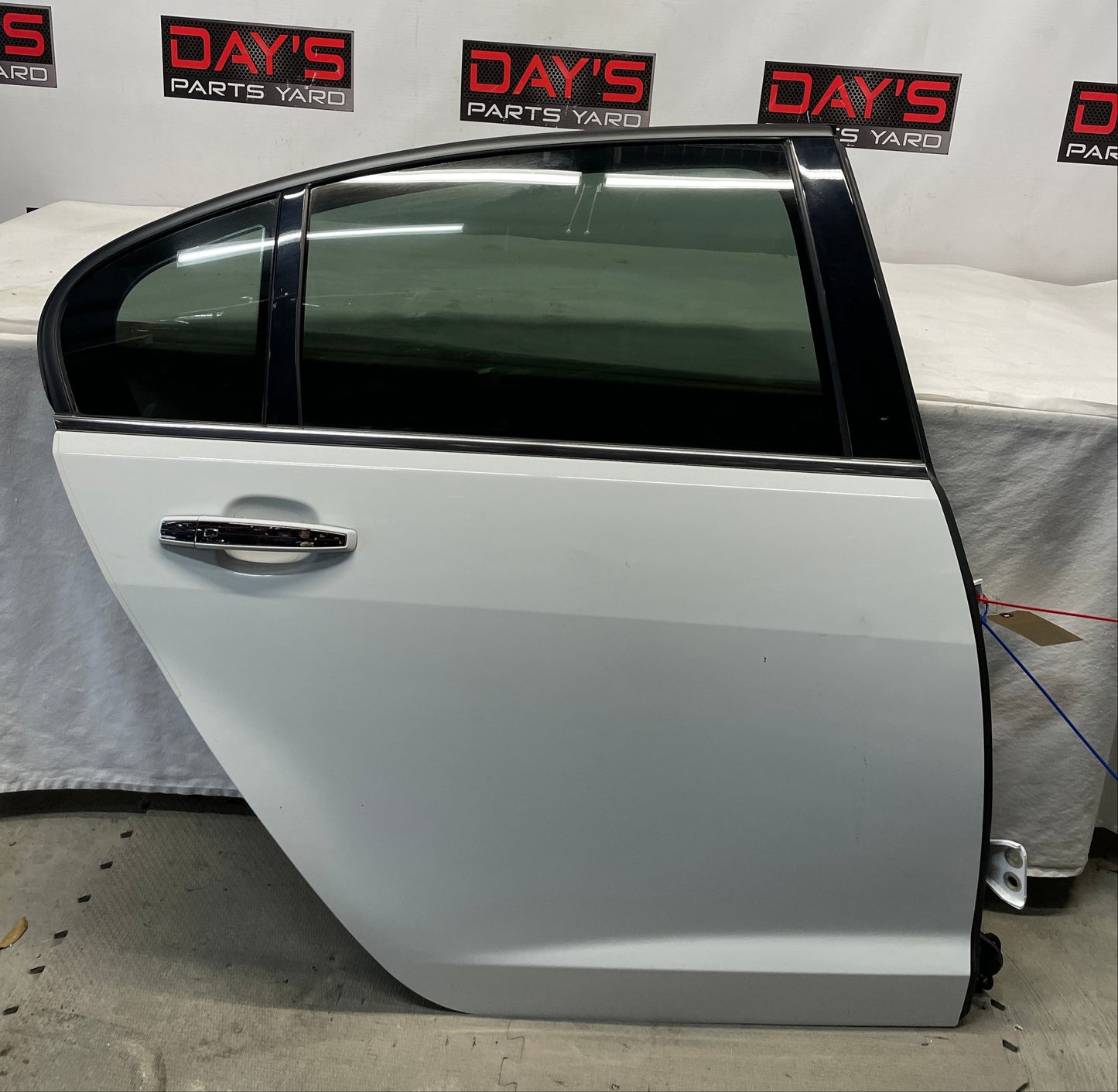 2017 Chevy SS Sedan RH Passenger Rear Exterior Door White OEM