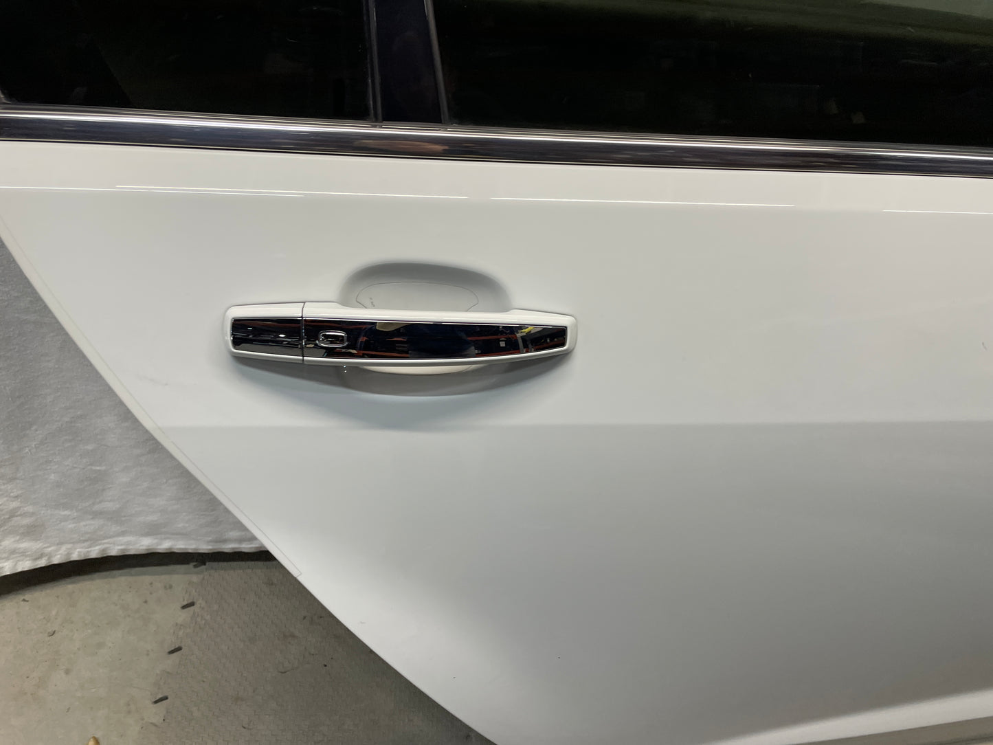 2017 Chevy SS Sedan RH Passenger Rear Exterior Door White OEM