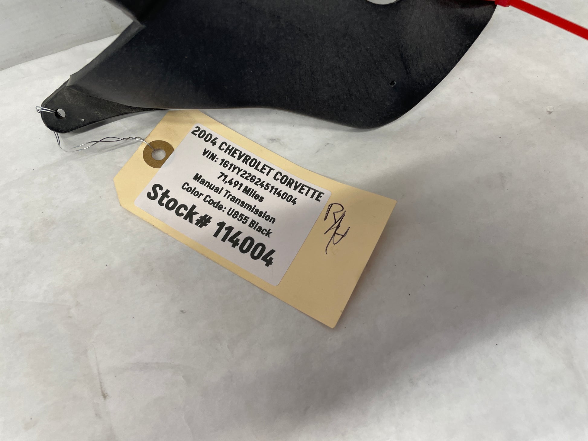 2004 Chevy C5 Corvette RH Passenger Turn Signal Marker Light Bracket OEM - Day's Parts Yard