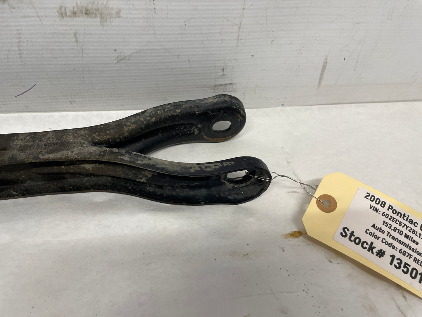 2008 Pontiac G8 GT RH Passenger Rear Suspension Trailing Control Arm OEM - Day's Parts Yard