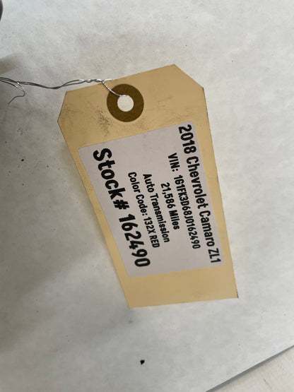 2018 Chevy Camaro ZL1 Rear Brembo Brake Calipers w/ Rotors OEM