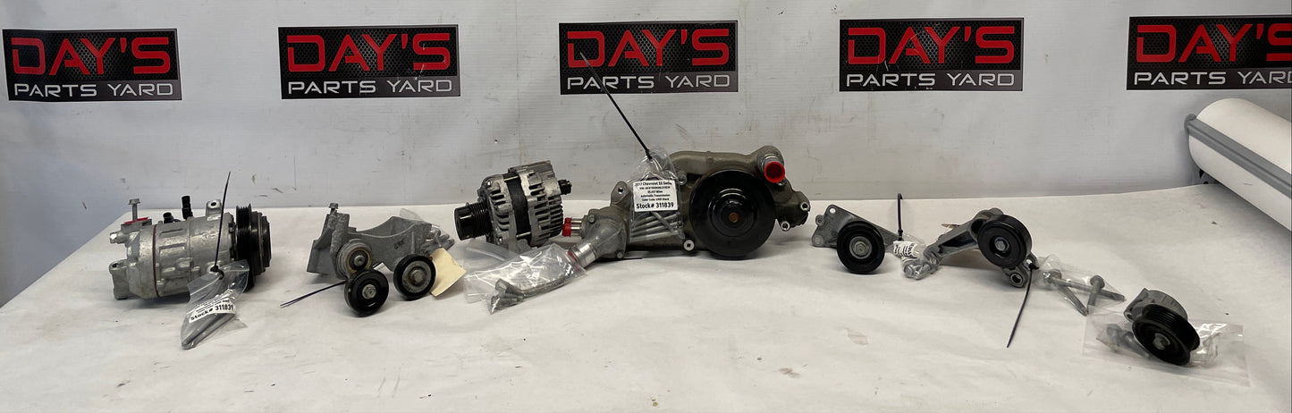 LS1 LS2 LS3 5.7 6.0 6.2 Engine Motor Belt Drive Accessories w/ Hardware OEM
