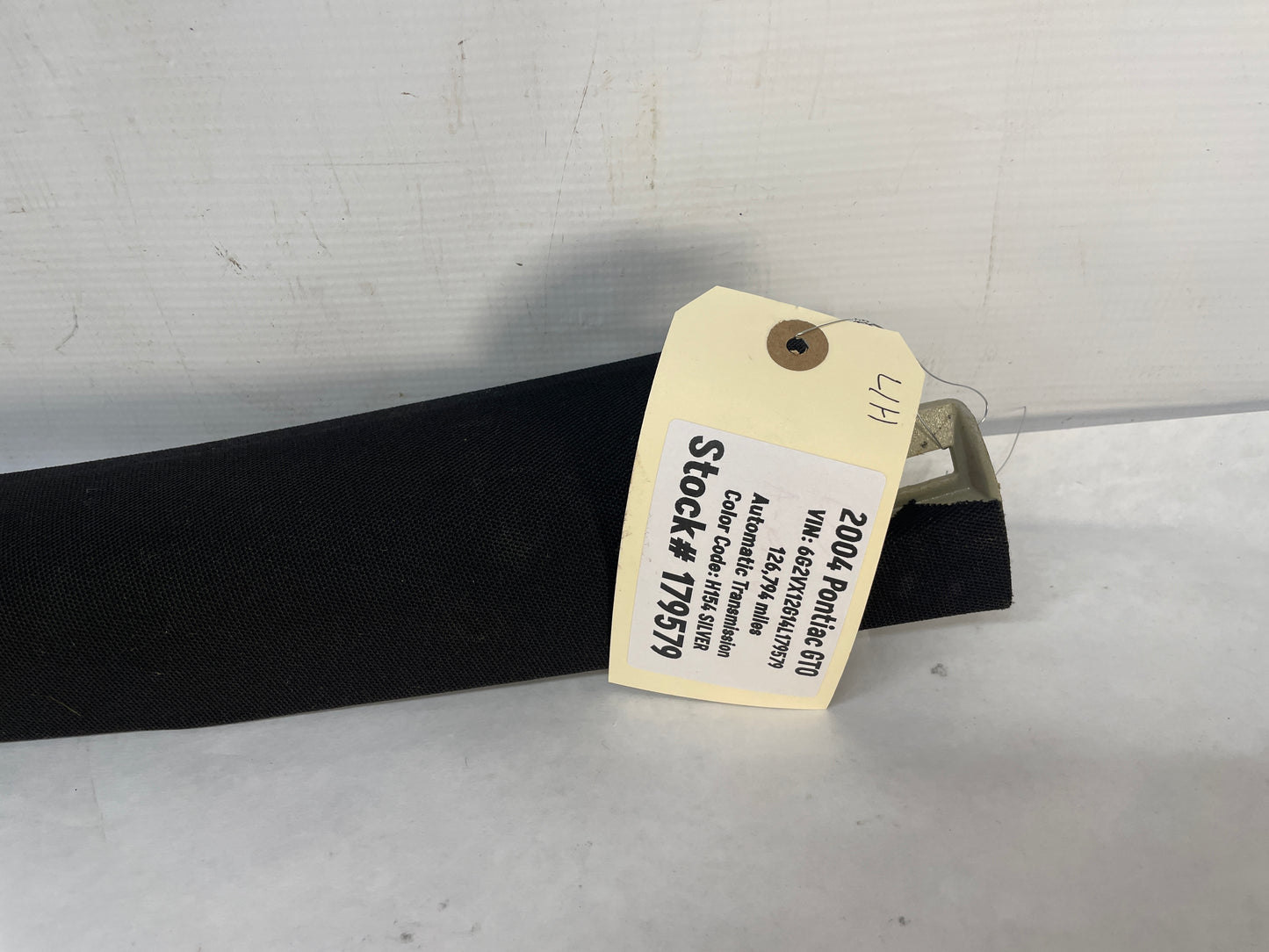 2004 Pontiac GTO LH Driver Windshield Interior A Pillar Trim Top Roof Cover Panel OEM