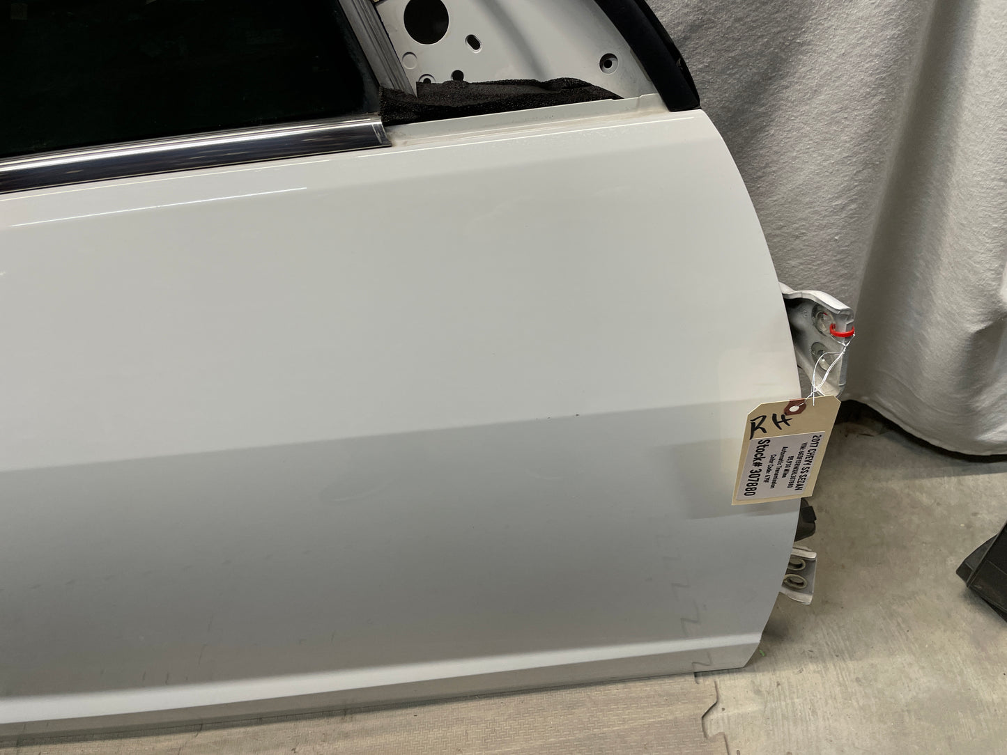 2017 Chevy SS Sedan RH Passenger Front Exterior Door OEM