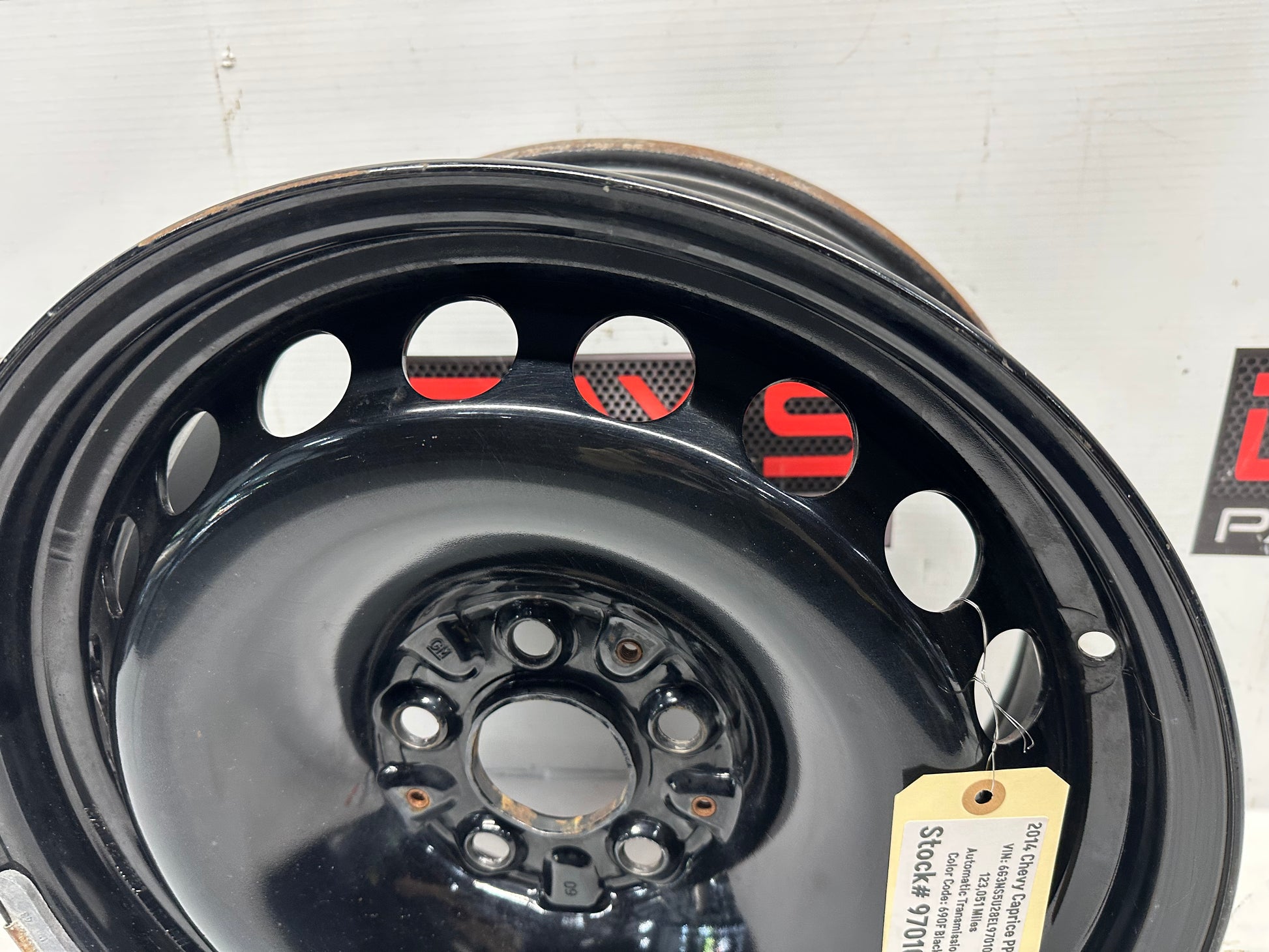 2014 Chevy Caprice PPV Wheel Steel 18X8 OEM - Day's Parts Yard