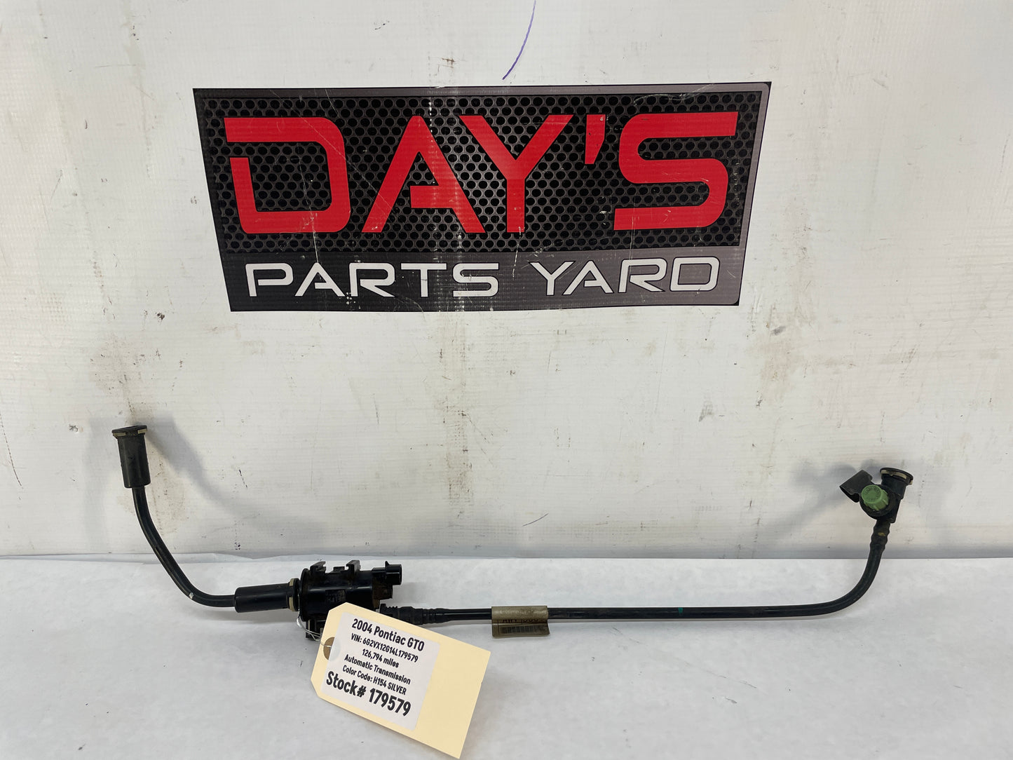 2004 Pontiac GTO Evap Emission Canister Purge Solenoid Valve Hose Tube Line OEM
