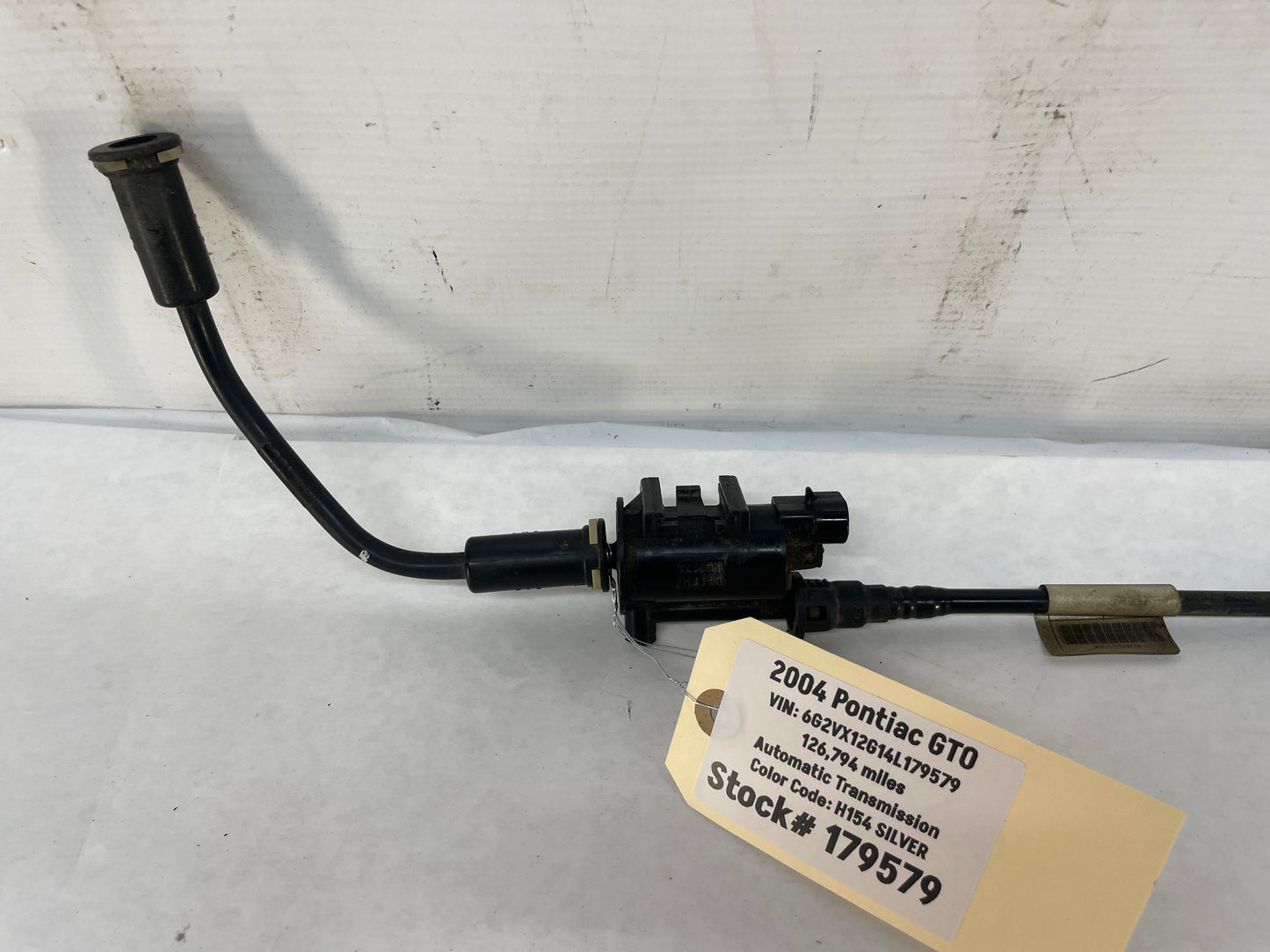 2004 Pontiac GTO Evap Emission Canister Purge Solenoid Valve Hose Tube Line OEM