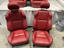 2004 Pontiac GTO Seats Front and Rear Red Leather OEM - Day's Parts Yard