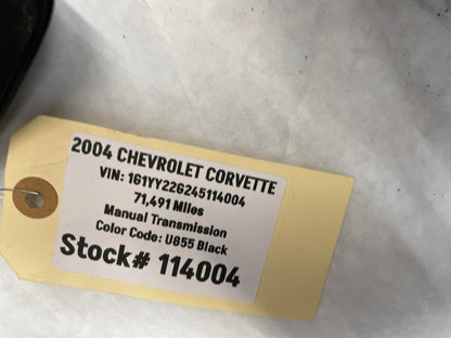 2004 Chevy C5 Corvette Engine Motor Fuel Rail Valve Covers Black & Red OEM - Day's Parts Yard