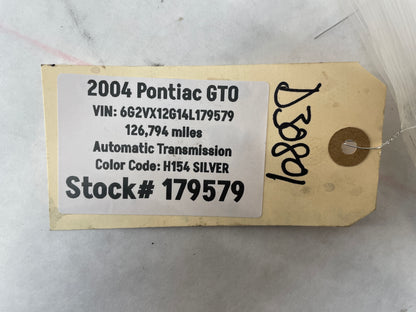 2004 Pontiac GTO Radiator Rubber Bushings Clips Isolators Set OEM