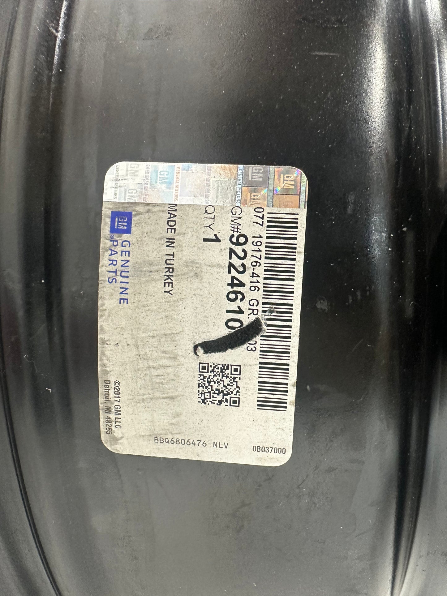 2014 Chevy Caprice PPV Wheel Steel 18X8 OEM - Day's Parts Yard