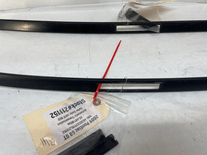 2009 Pontiac G8 GT RH & LH Roof Panel Joint Finish Molding Trim OEM - Day's Parts Yard