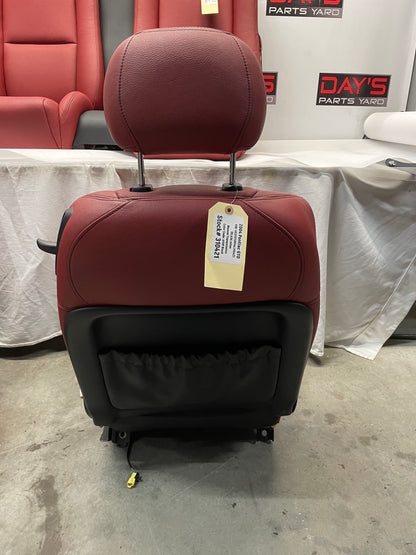 2004 Pontiac GTO Seats Front and Rear Red Leather OEM - Day's Parts Yard
