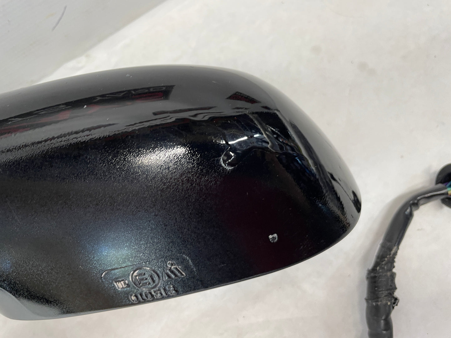 2004 Chevy Corvette LH Driver Exterior Mirror Black OEM