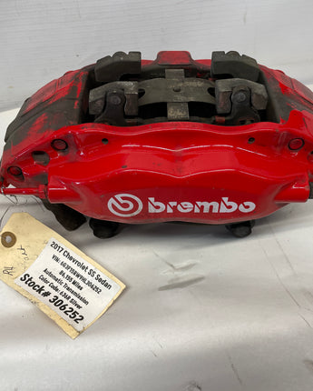 2017 Chevy SS Sedan Red Brembo Brake Calipers Front and Rear OEM