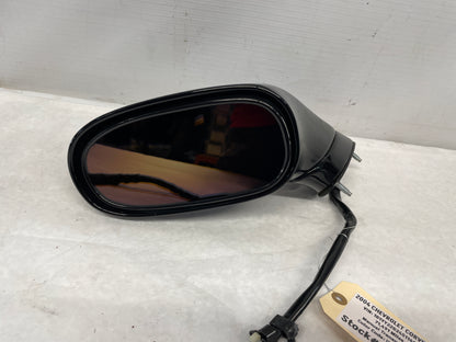 2004 Chevy Corvette LH Driver Exterior Mirror Black OEM