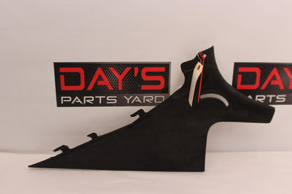 2016 Cadillac CTS-V RH Passenger Interior C Pillar Black Suede OEM