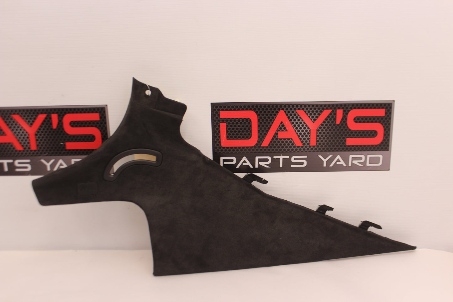 2016 Cadillac CTS-V LH Driver Interior C Pillar Black Suede OEM