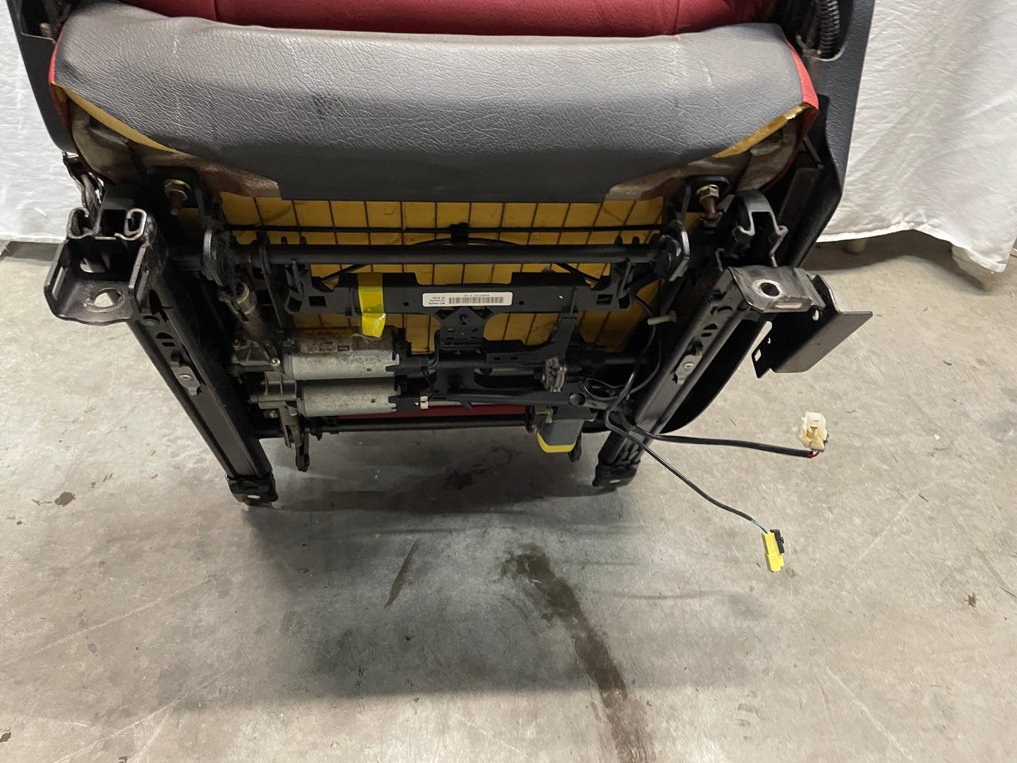 2004 Pontiac GTO Seats Front and Rear Red Leather OEM - Day's Parts Yard