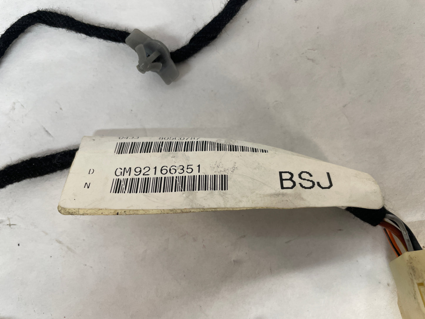 2009 Pontiac G8 GT Center Console Wire Wiring Harness Pig Tails Pigtails OEM - Day's Parts Yard