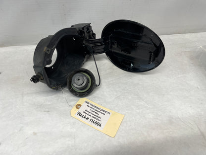 2004 Chevy C5 Corvette Complete Fuel Gas Door Lid Assembly OEM - Day's Parts Yard